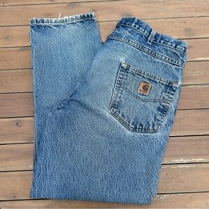 Vintage Carhartt B17 DST Denim Jeans 38x30